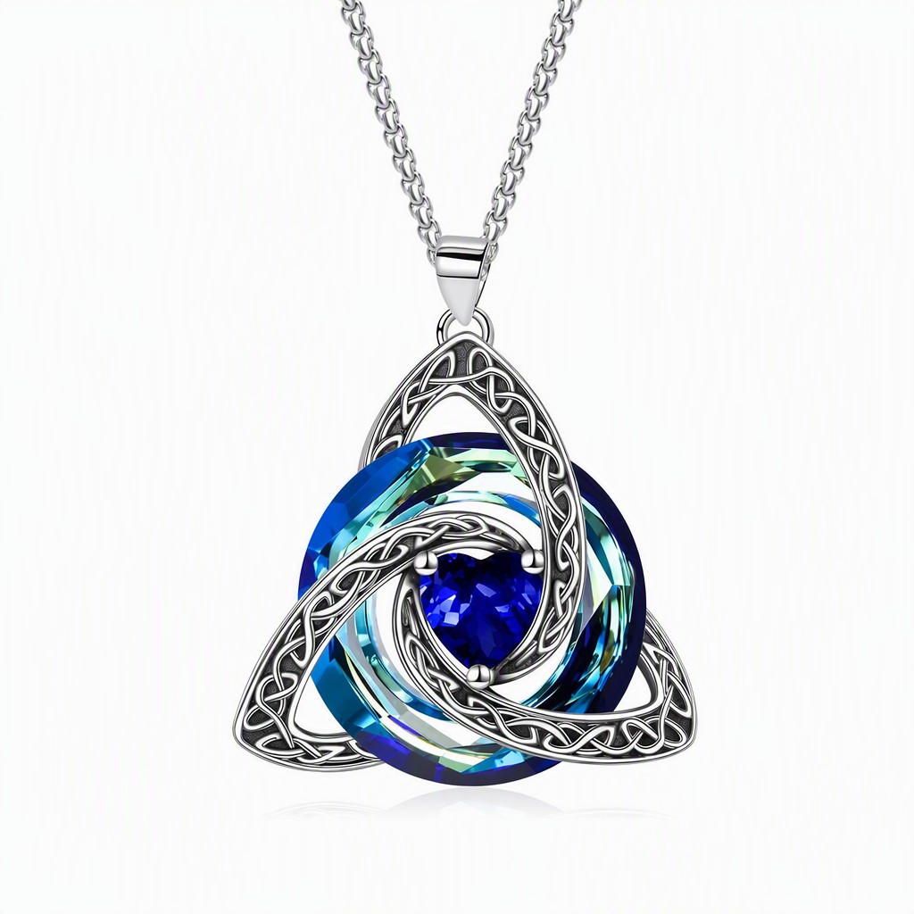 🥳2026 HOT SALE🥳Women's Celtic Knot Birthstone Pendant Necklace