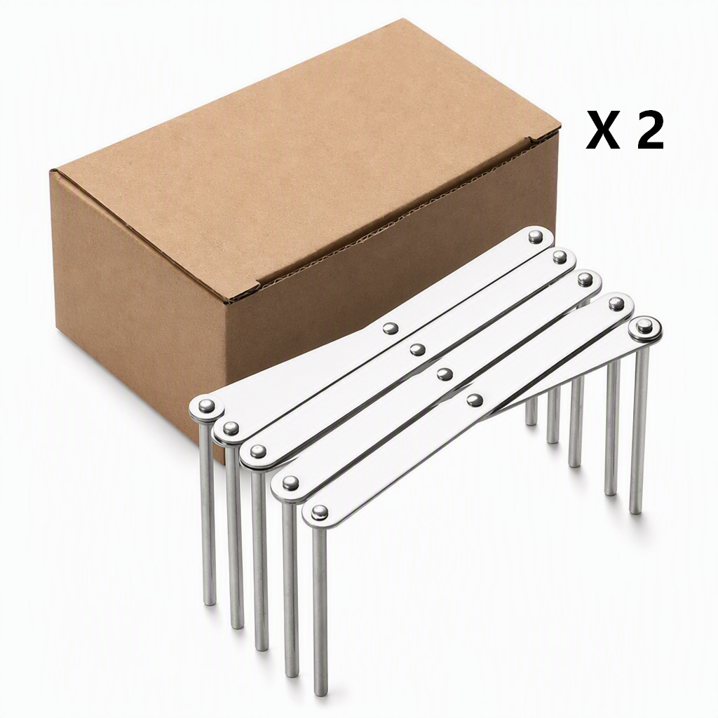 Expandable Stainless Steel Steaming Rack