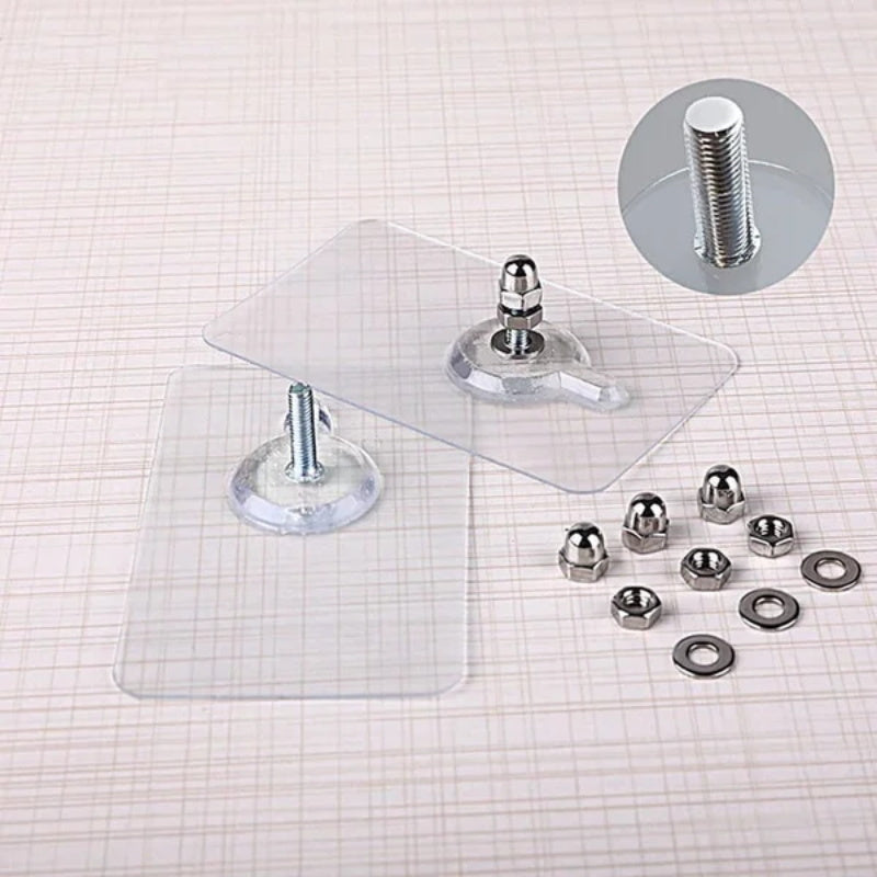🔥 50% OFF | Heavy-Duty Self-Adhesive Hooks – No Drilling, No Wall Damage