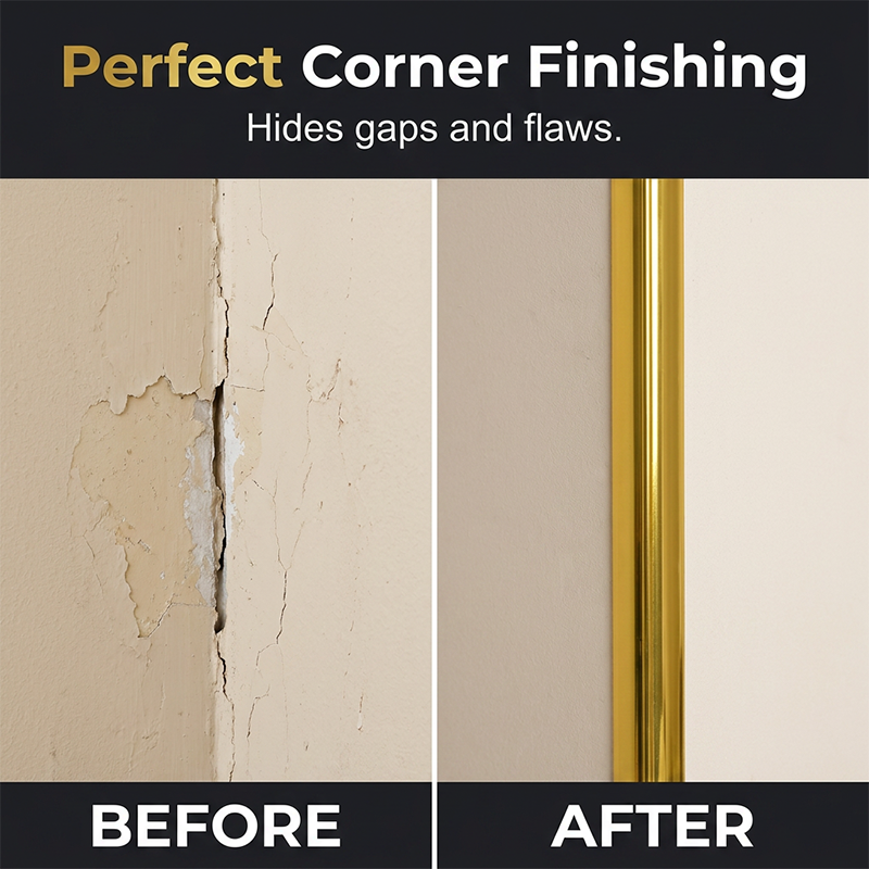 💛 Multi-Purpose Self-Adhesive PVC Decorative Trim – Widely Applicable