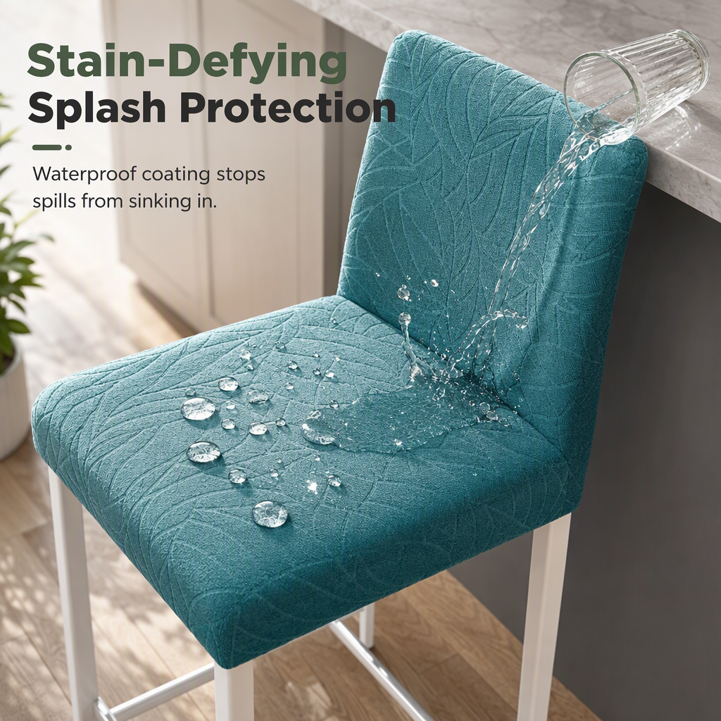 ⏳Time-Limited Special⏰Waterproof Thickened Stretch Dining Chair Covers Elastic Chair Protector Slipcovers for Hotel and Restaurant