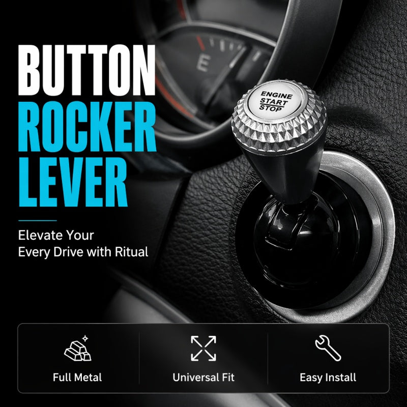 🎁New Arrivals 🚗 Universal Car One-Click Start Lever Cover – Stylish & Protective ✨