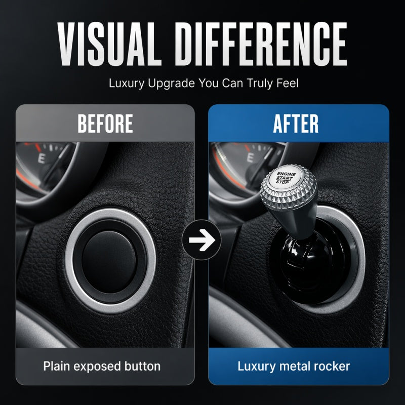 🎁New Arrivals 🚗 Universal Car One-Click Start Lever Cover – Stylish & Protective ✨