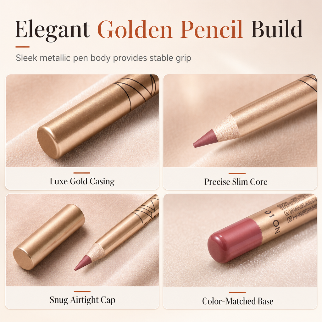 12-Piece Long Lasting Smudge-Proof Matte Lip Liner Set