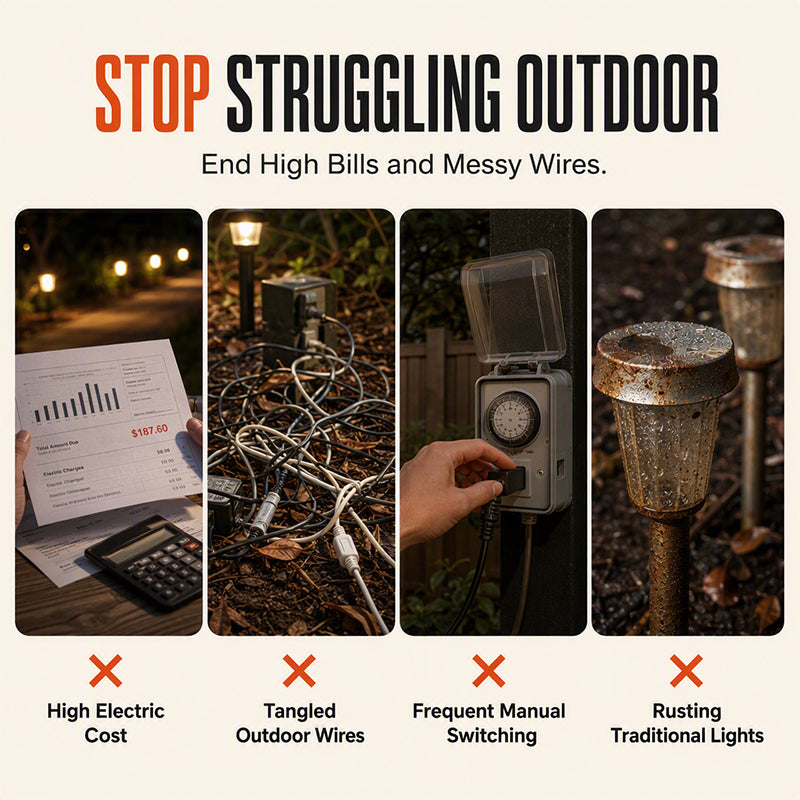✨ Solar Bubble Pathway Light – Auto On/Off, Decorative, Weatherproof 🌙