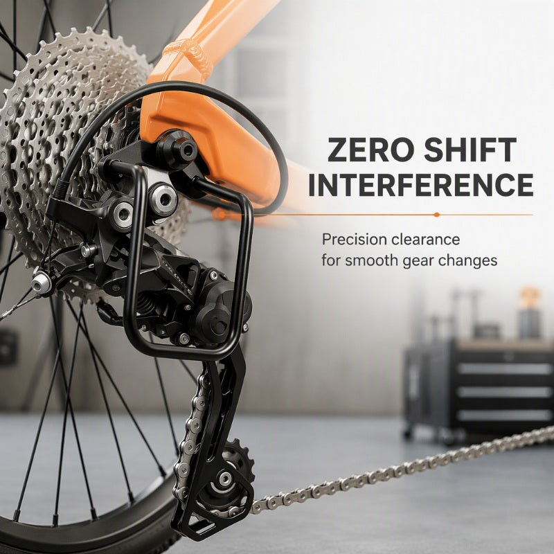 🛡️ Save 50%! 🚲 Rear Derailleur Guard – Solid steel & quick install ✨