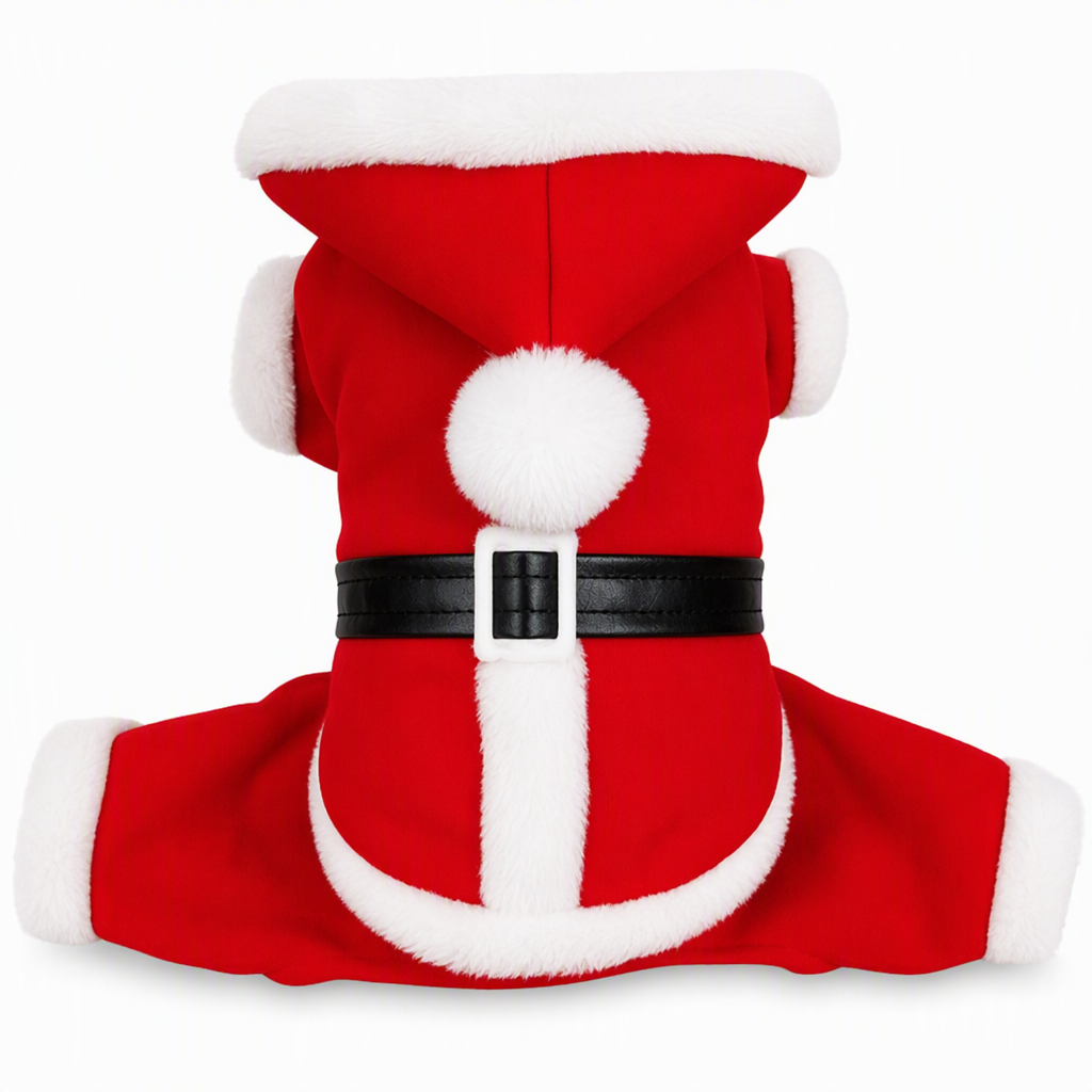 📢📢50% OFF !! ⏰Christmas Pet Costume for Dogs and Cats Autumn Winter Holiday Outfits featuring Santa Claus Suits and Snowflake Capes