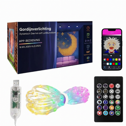 Smart LED String Lights — Music Sync, App Control, Waterproof & USB-Powered 🎵
