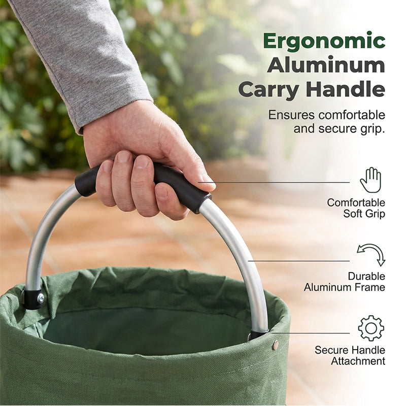 Collapsible Picnic Basket Foldable Cleaning Caddy