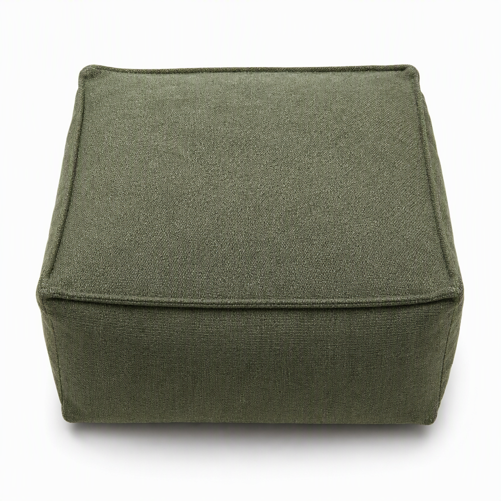 🧺 Storage Stool Cover: Fill with Clothes, 100kg Support, Wide Zipper, Washable, 45x45x23cm