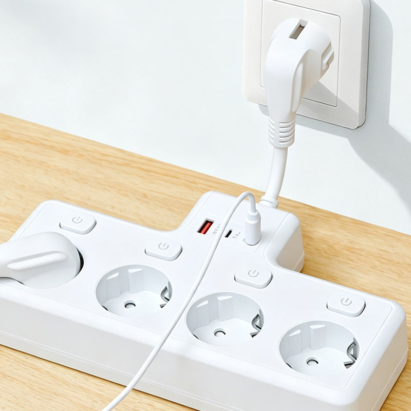 Multi Outlet Power Strip with Individual Switches