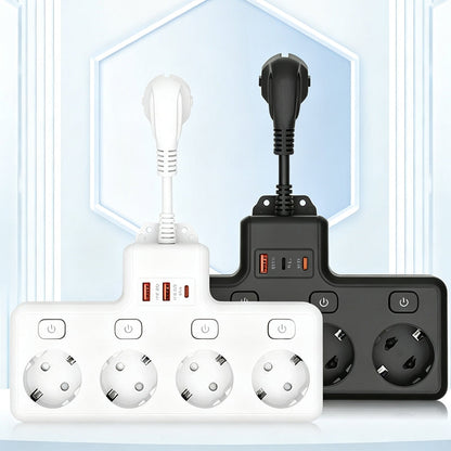 Multi Outlet Power Strip with Individual Switches