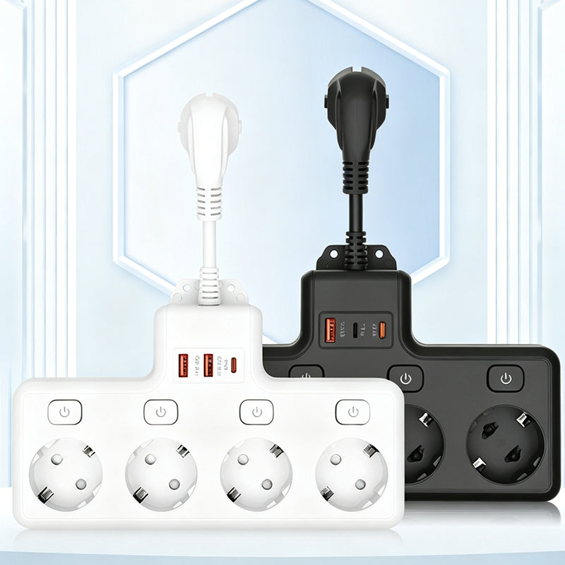 Multi Outlet Power Strip with Individual Switches – heotgsat