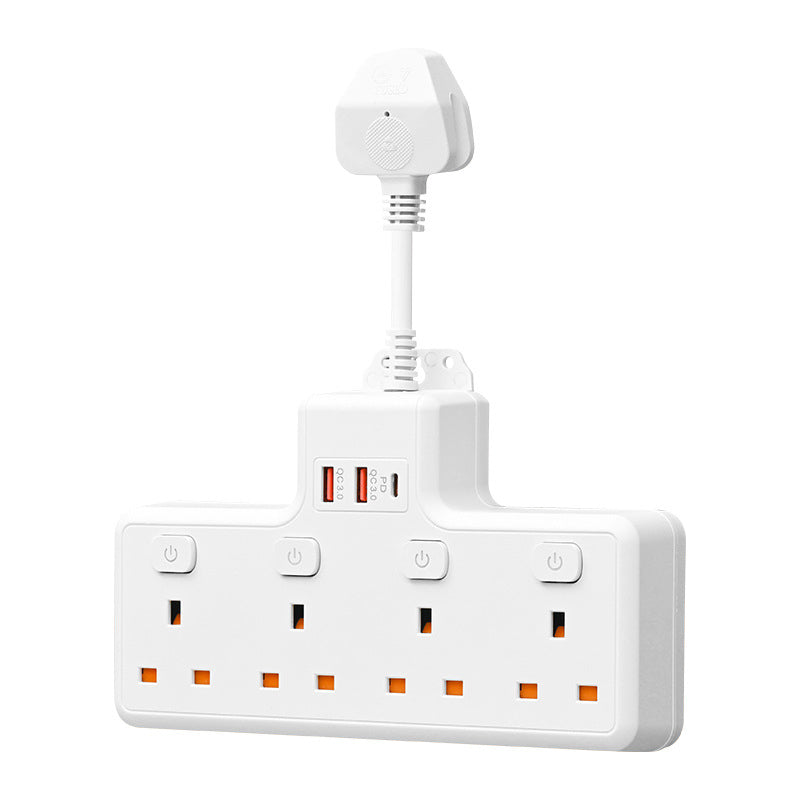 Multi Outlet Power Strip with Individual Switches