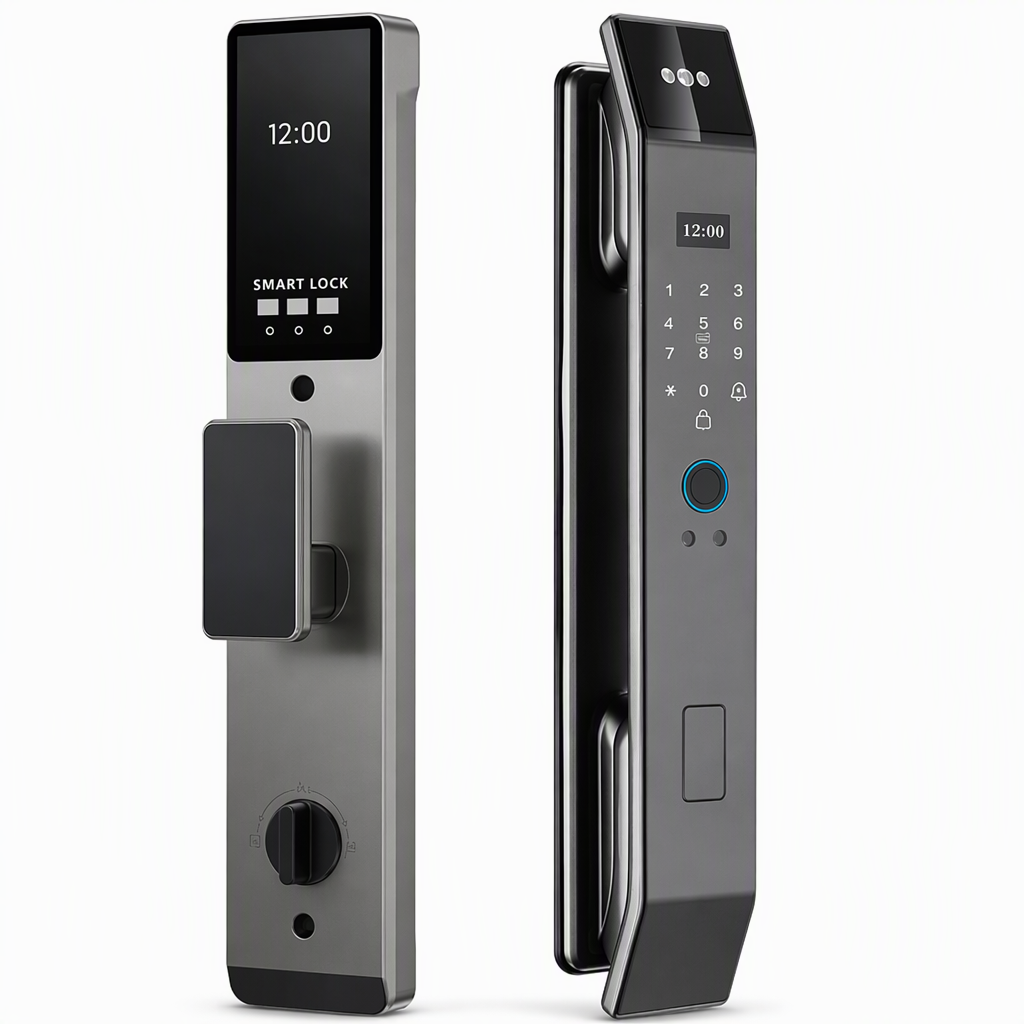 🔐 50% OFF! 🚪 Smart Door Lock – Fingerprint, face recognition & remote access ✨
