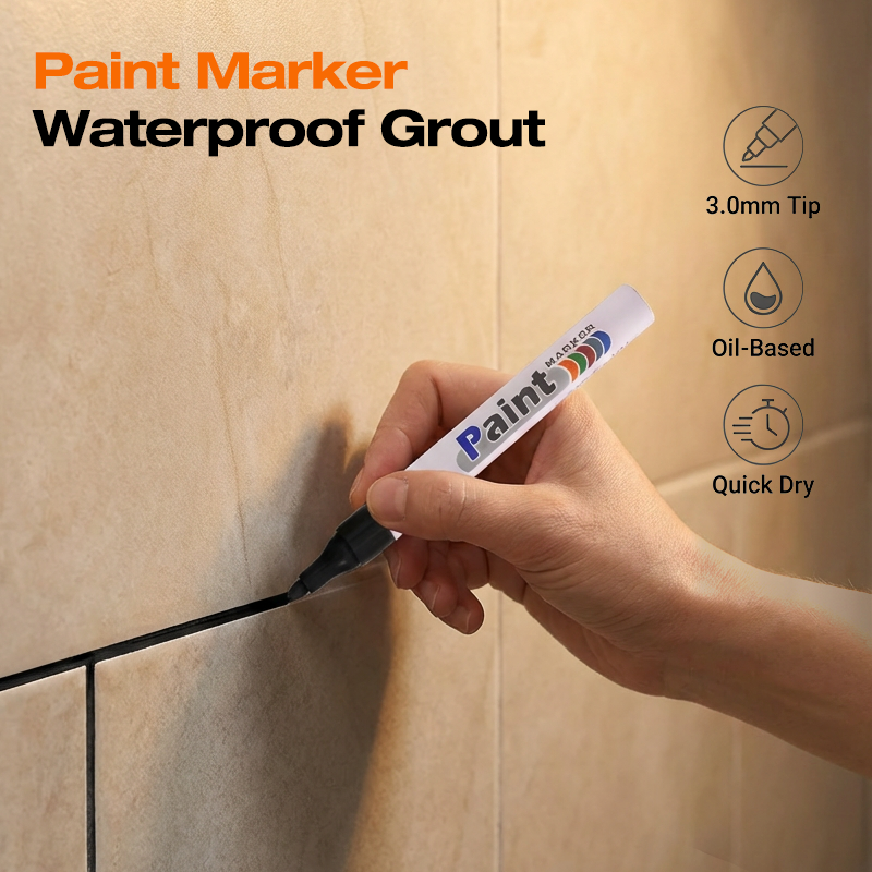 📢📢BUY 1 GET 1 FREE !! ⏰All Surfaces Quick-Drying Oil-Based Paint Marker