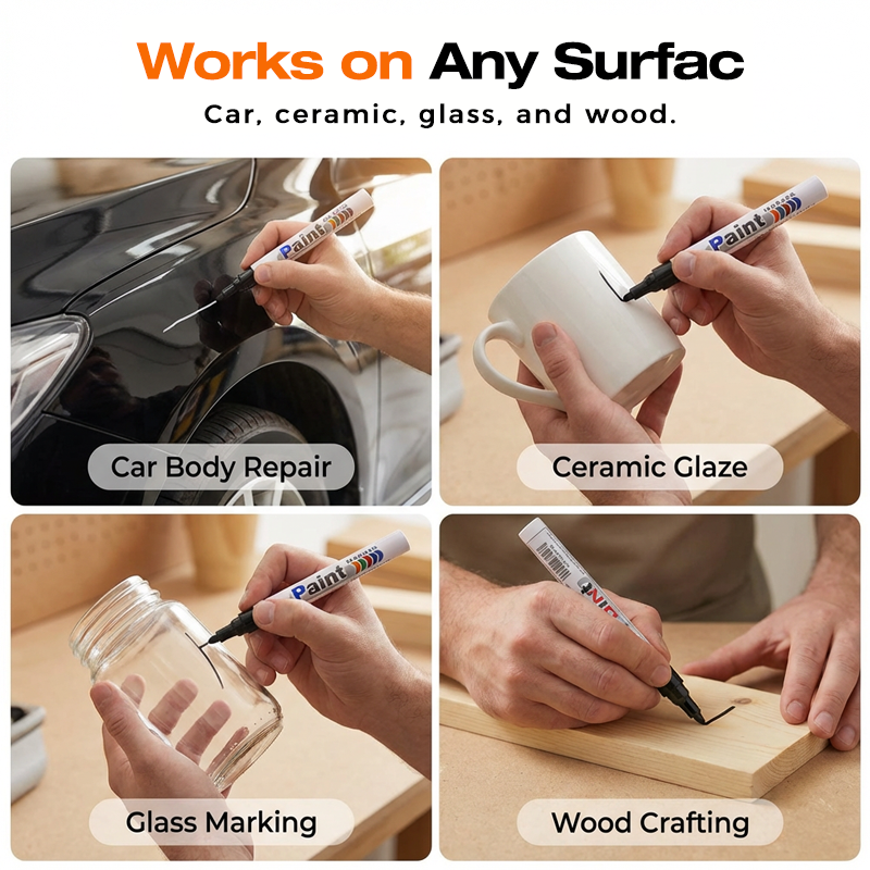 📢📢BUY 1 GET 1 FREE !! ⏰All Surfaces Quick-Drying Oil-Based Paint Marker