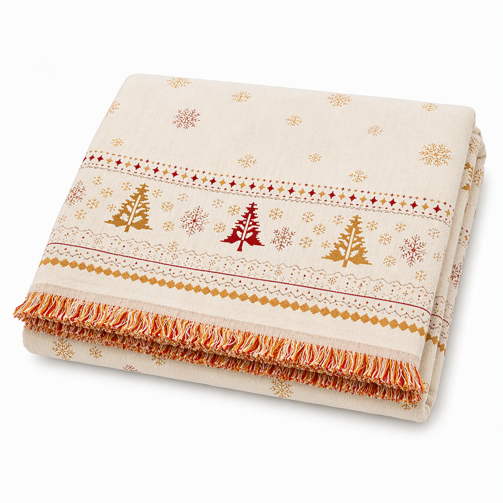 ⏳Time-Limited Special⏰Thickened Christmas Chenille Sofa Cover – Full Coverage Cat Scratch & Stain Resistant Couch Slipcover🎄🎅🛋️