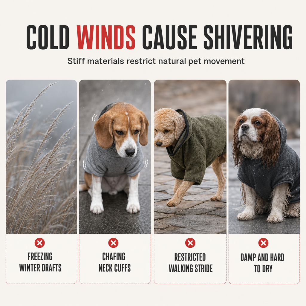 🐕✨ Cozy Knit Pet Sweater – 50% OFF! Insulating ribbed knit, stretchable trim, 9 colours – keeps small pets warm & free to move. 💪
