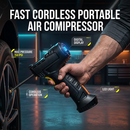 Portable Digital Air Compressor Pump