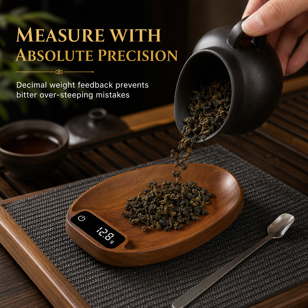 Digital Tea Scoop Scale and Electronic Weighing Spoon for Tea Leaves and Coffee