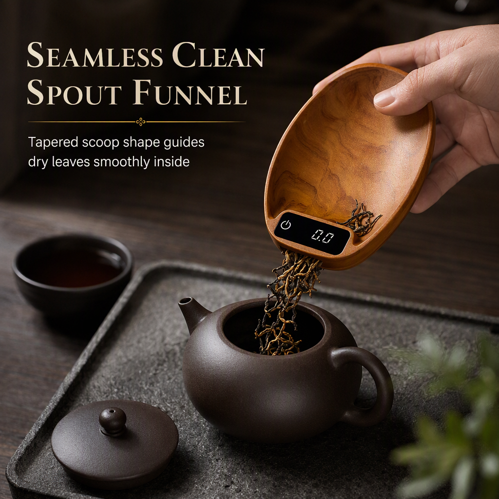 Digital Tea Scoop Scale and Electronic Weighing Spoon for Tea Leaves and Coffee