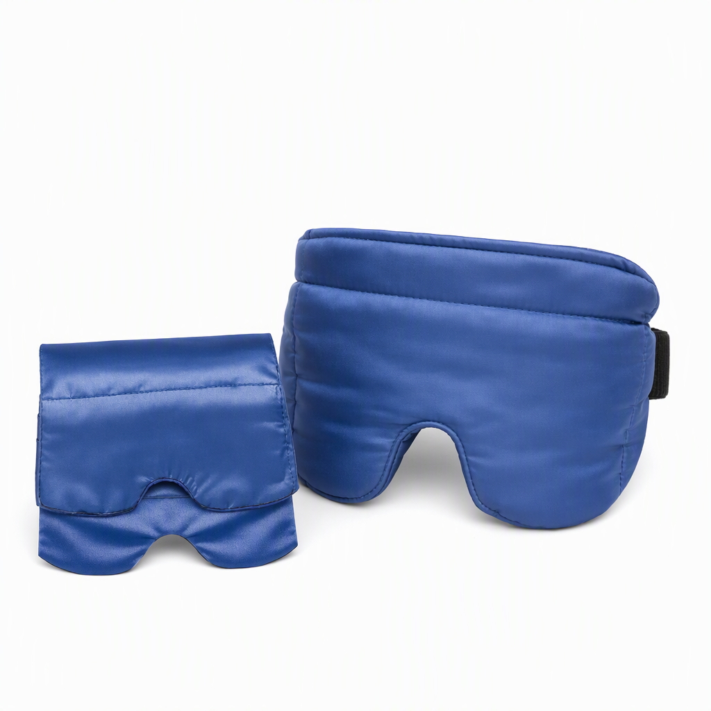 😴💤 Weighted Sleep Mask – 100% Blackout, Fall Asleep Faster & Wake Up Refreshed!