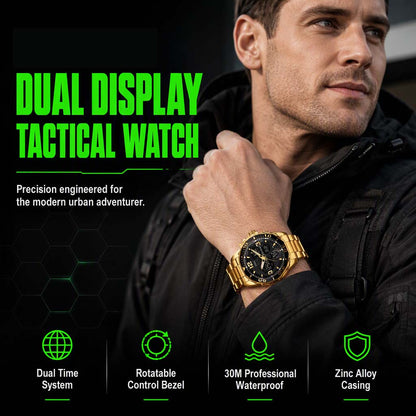 Fashionable Multifunctional Digital Electronic Watch for Men and Teen Boys