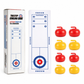 Tabletop Mini Curling Game Set with Roll Up Mat and Plastic Curling Stones Interactive Indoor Board Game for Kids and Adults