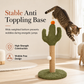 📢📢50% OFF !! ⏰Sisal Cactus Cat Tree with Scratching Posts Condo and Jumping Platform Toy for Cats