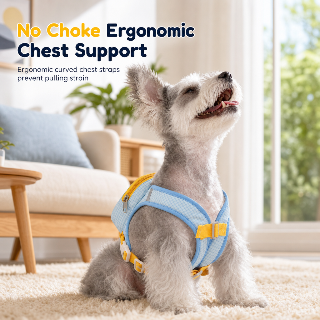 ✨50%OFF🐱Vest Style Pet Backpack Harness
