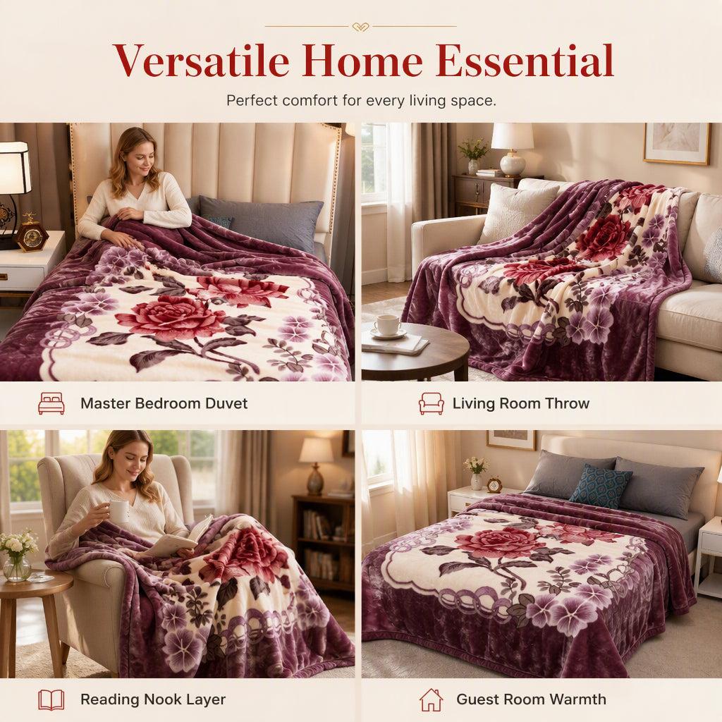 Thickened Soft Warm Throw Blanket