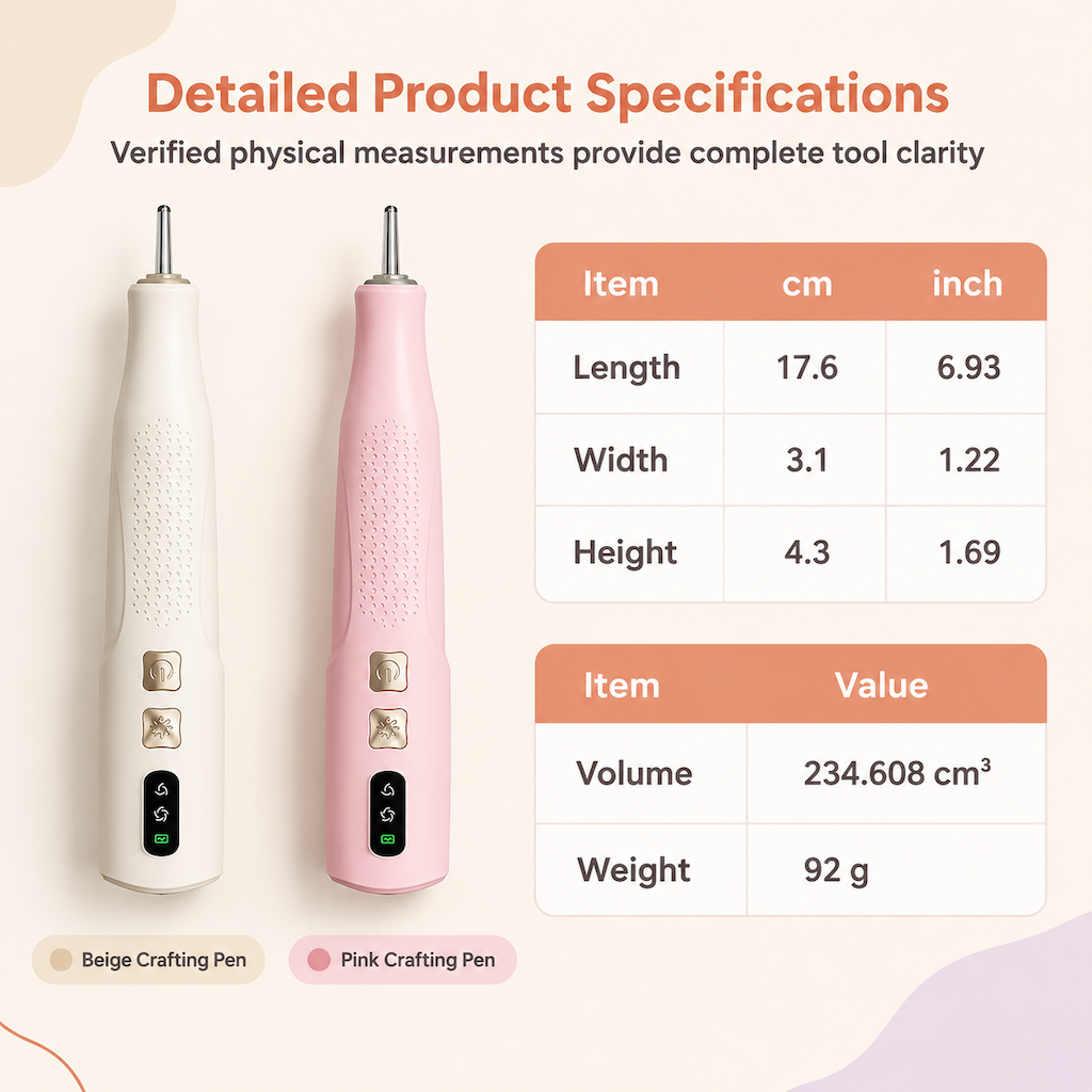 Electric Vacuum Suction Pen Set DIY Craft Dotting Tool