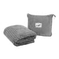 2-in-1 Flannel Travel Blanket