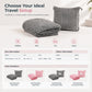 2-in-1 Flannel Travel Blanket