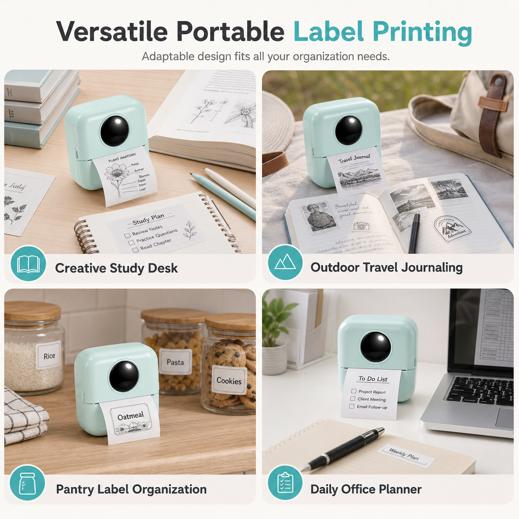 Portable Mini Bluetooth Thermal Printer