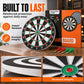 🎯 Double-Sided Dartboard Set – Includes 4 Steel-Tip Darts for Game Nights & Friendly Competition