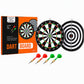 🎯 Double-Sided Dartboard Set – Includes 4 Steel-Tip Darts for Game Nights & Friendly Competition