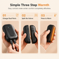 🔥50% OFF! ✨ 🧲Portable 2-in-1 Magnetic Split Hand Warmer Large Capacity Adjustable Temperature Pocket Warmer for Outdoor Use🔋