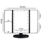 Tri-Fold Makeup Mirror with Lights