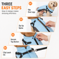 Reflective Padded Dog Winter Vest with Leash Attachment