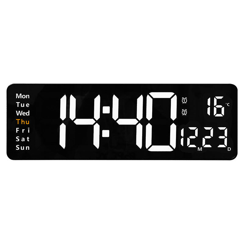 🎉 2026 Sale — Over 31,000 Sold! 💞 16" Large Digital Clock with Temperature, Date, Auto DST, Night Light, Auto Brightness Dimmer
