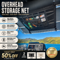 🚤50% OFF NOW! ⏰Overhead Mesh Gear Storage Net, Adjustable Car Roof Storage Bag, Multi‑Pocket Ceiling Mesh Organizer for SUV, Van, 4x4, Boat & Rooftop Tent, Holds Fishing Gear & Outdoor Supplies