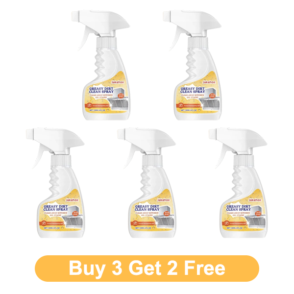 🎁LIMITED SALE BUY 2 GET 1 FREE!!✨Multi-Purpose Kitchen Heavy Oil Cleaner Spray